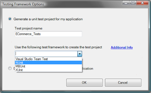 TestingFrameworkOptions